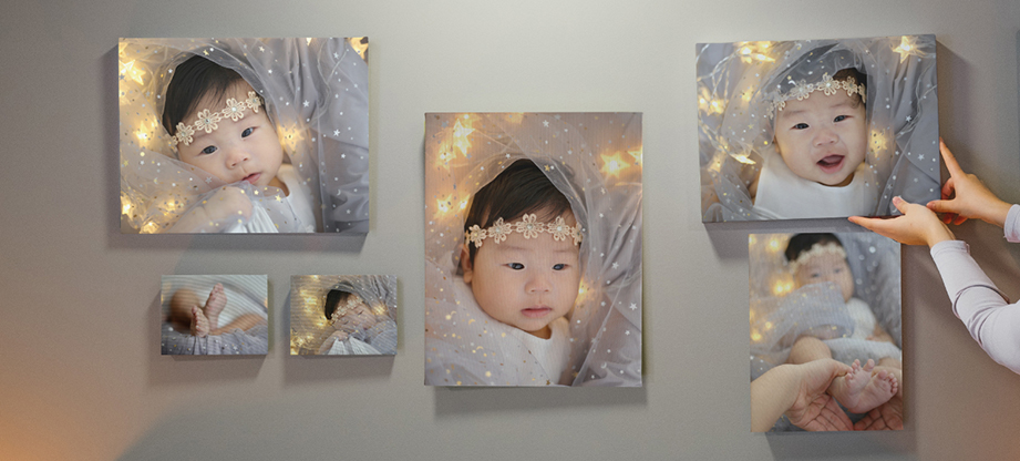 coloca os quadros ao nível dos olhos